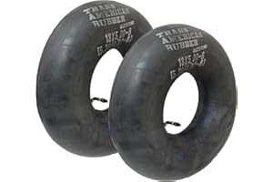 VETERAN TIRE AND RUBBER Pair of Trans American Heavy Duty Inner Tubes (5.70-8/5.00-8 TR87)