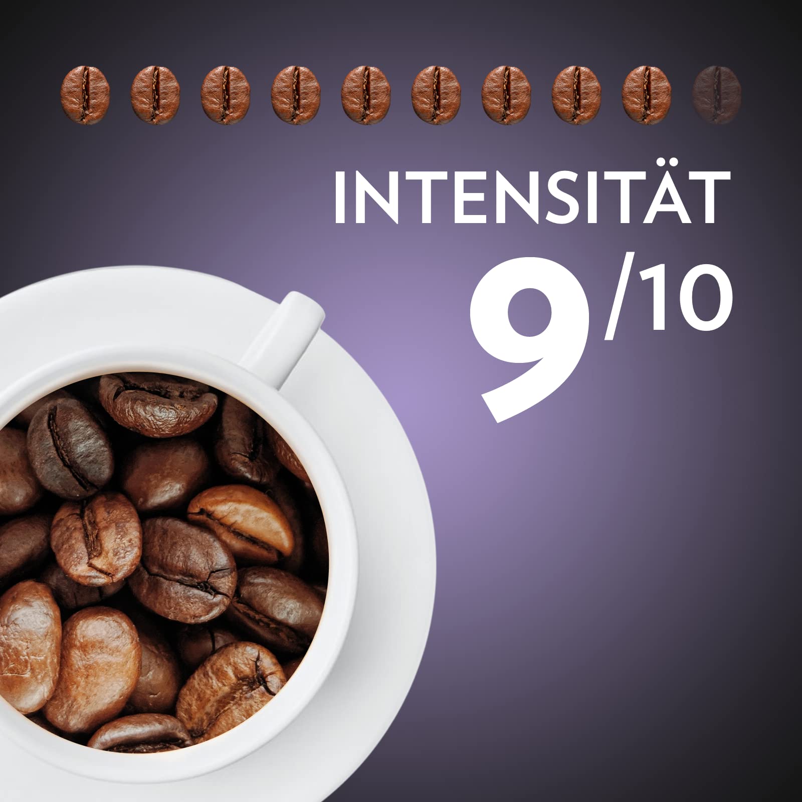 Lavazza, Espresso Barista Intenso, ganze Arabica und Robusta Kaffeebohnen, mit Kakao- und Holzaromen, für einen intensiven Kaffee, Intensität 9/10, mittlere Röstung, 1 kg Packung 6
