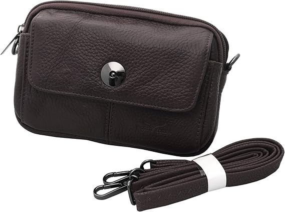 Hama móvil-funda negra cinturón-bolsa hasta 10,5 x 5,0 x 1,5 cm universal transversal
