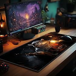 EDGFRTOIO Playmat with Zones for MTG Card Game