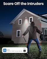 aosu Wireless Outdoor Security Camera 5MP Ultra HD 166° Wide View Night Vision view 5