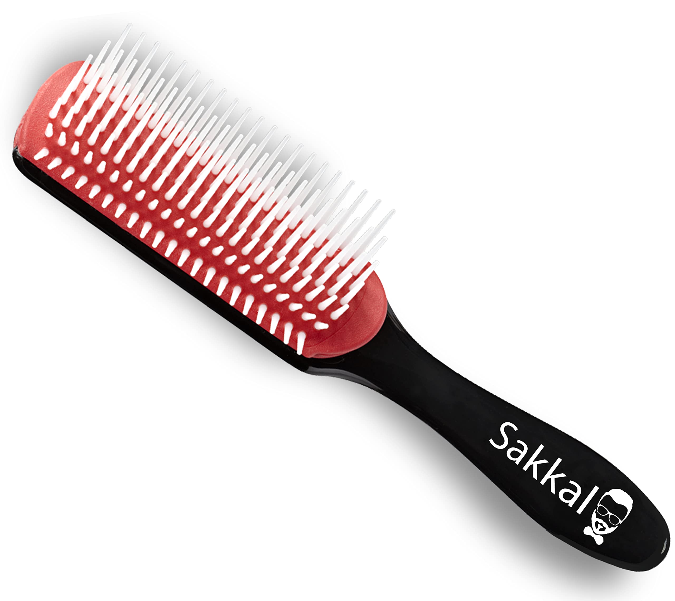 Hair Brush Hair Styling Brush for Long Fine Thick Curly Hair without Pulling, Professional Detangling Brush with Handle, Wild Boar Bristles Professional Hair Brush Women Barber Long Children Wet