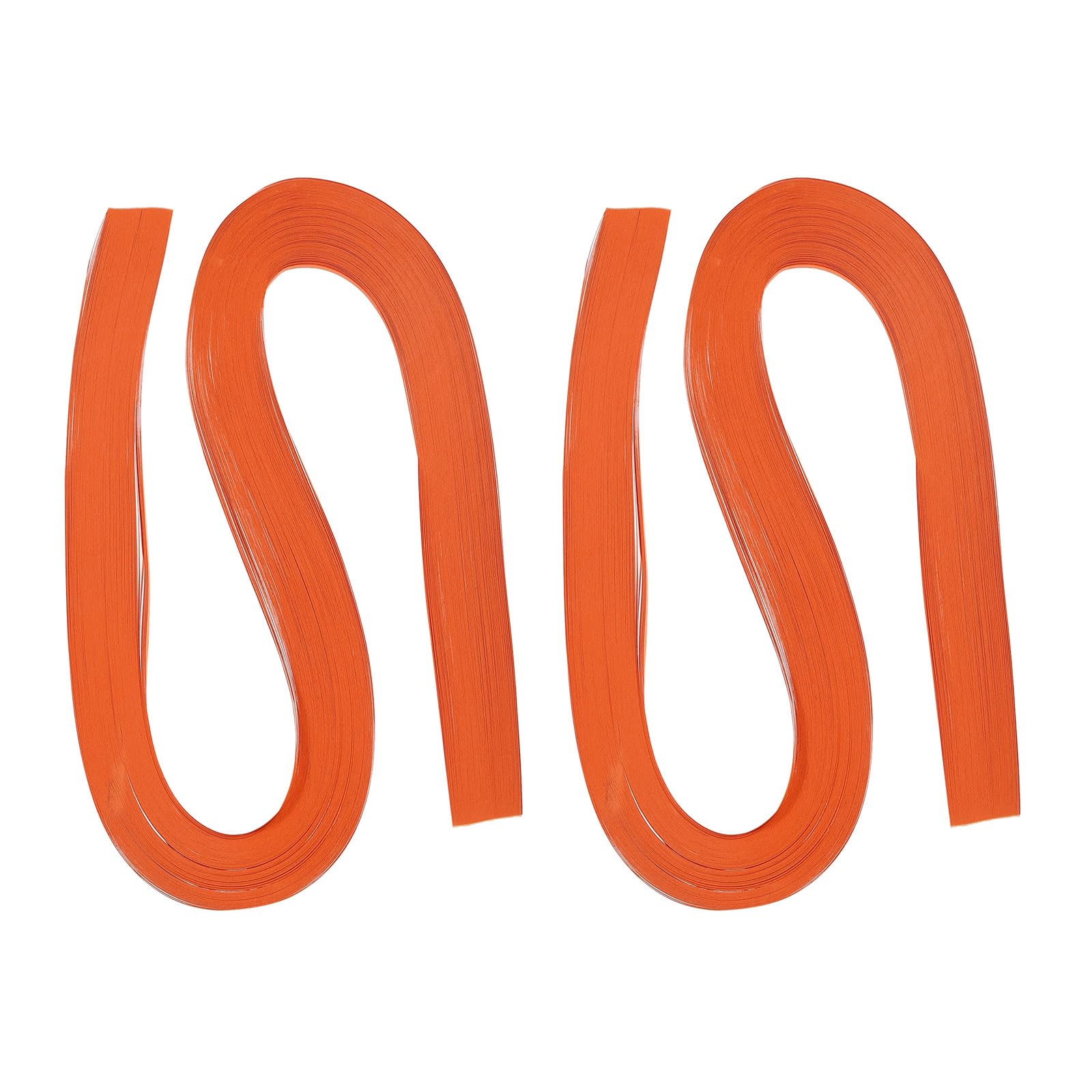 PATIKIL 240pcs Quilling Strips Paper 3mm(1/8") 54cm Origami Paper Quilling Strip for Art DIY Hand Craft Christmas, Dark Orange