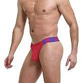 RunHero High Elasticity Cotton Mens Thong for Men Sexy Mens Underwear Comfortable Breathable