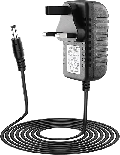 Xahpower 12V Charger for Ride On Toys 12V Battery Charger 1A 2.1x5.5mm
