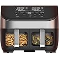 Instant Pot Vortex Plus XL 8QT ClearCook Air Fryer, Clear Windows & Custom Program Options,8-in-1 Functions that Crisps,Broils,Roasts, Dehydrates, Bakes, Reheats, from the Makers of Instant Pot, Black