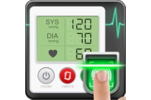 Blood Pressure Calculator : BP Finger Scanner : Blood Pressure Monitor