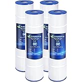 Clearipple CV460 Pool Filter Cartridges, Compatible with Jandy CL460 & CV460, Pleatco PJAN115, Unicel C-7468, OEM A0558000, R0554600, 4-Pack, 460 Sq.Ft Total