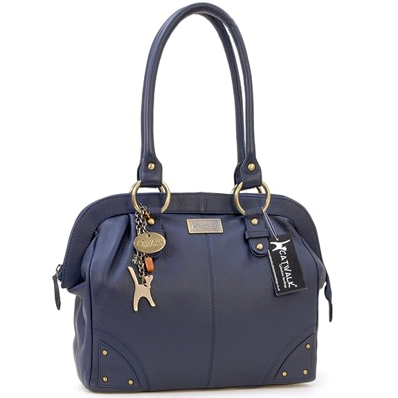 title=Borsa in pelle modello dottore- borsa da spalla di Catwalk Collection "Doctor"