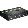 TRENDnet 5-Port Unmanaged Gigabit GREENnet Desktop Metal Switch, Ethernet-Network Switch, 5 x Gigabit Ports, Fanless, 10 Gbps
