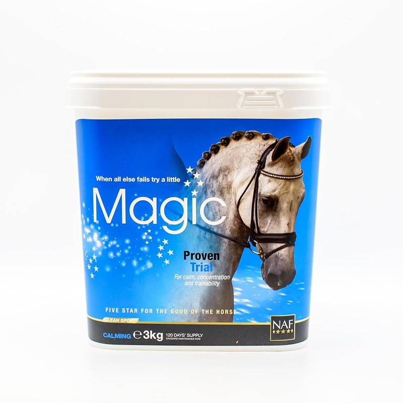 NAF Five Star Magic 3kg Magnesium Calming Supplement for Horses