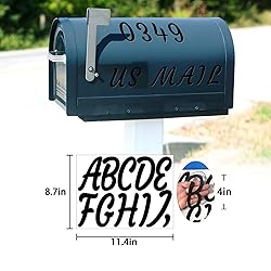 Llewyn 200 Pieces 20 Sheets Letter Stickers,Self