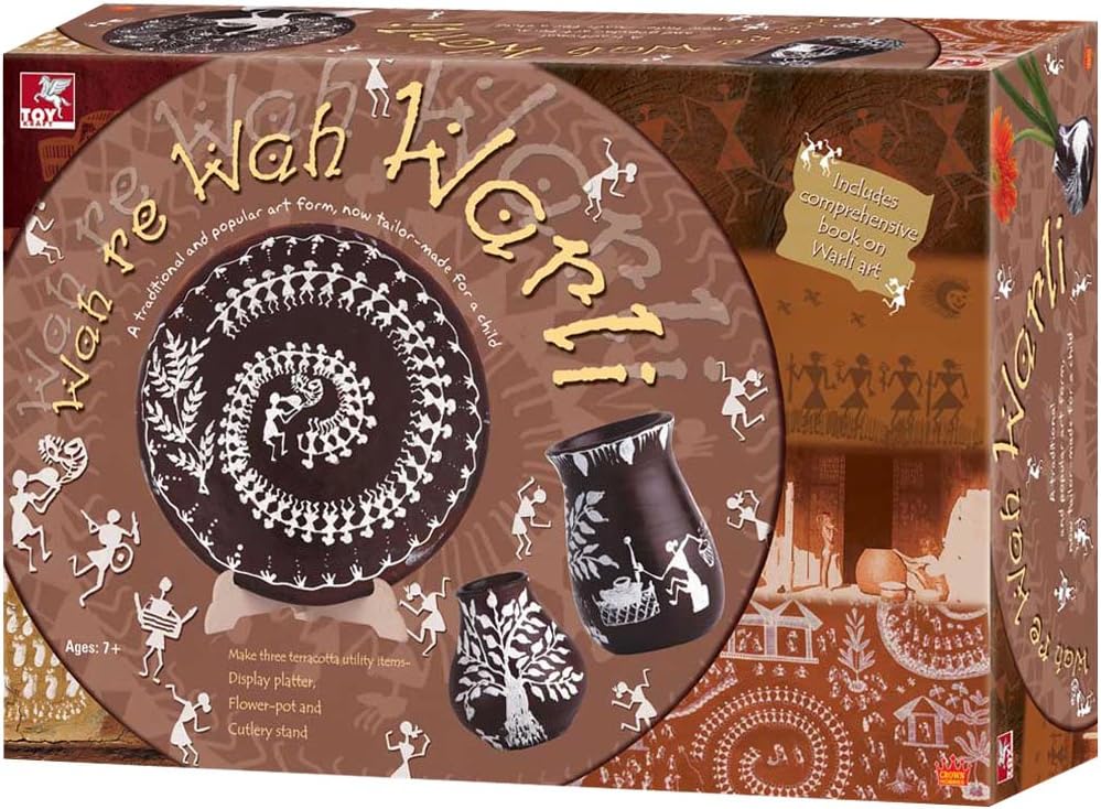 Wah Re Wah Warli (A Traditional and Popular art from, Now Tailor-Made for a Child, Includes Comprehensive Book on Warli Art)
