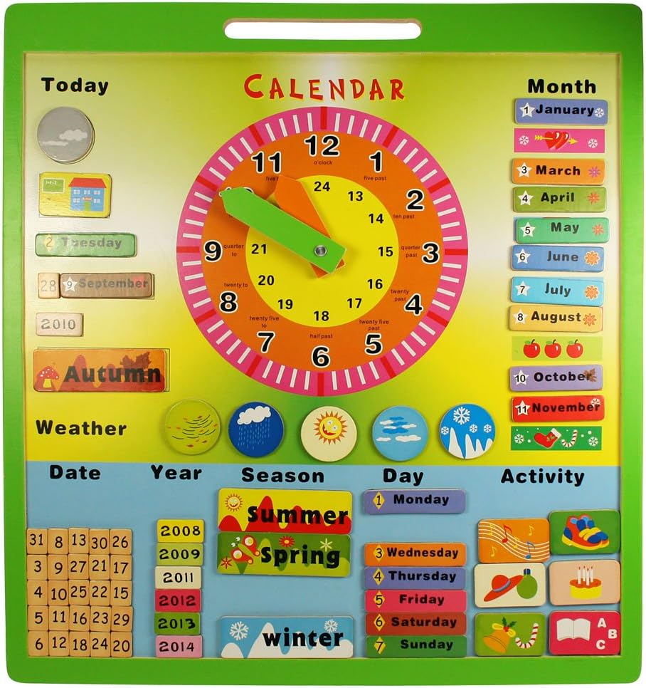calendar magnetic bigjigs
