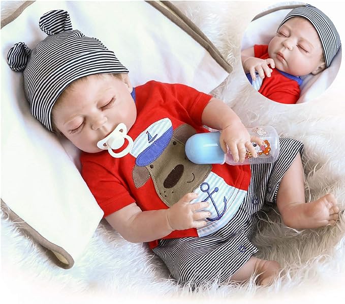 22 inch full body silicone baby