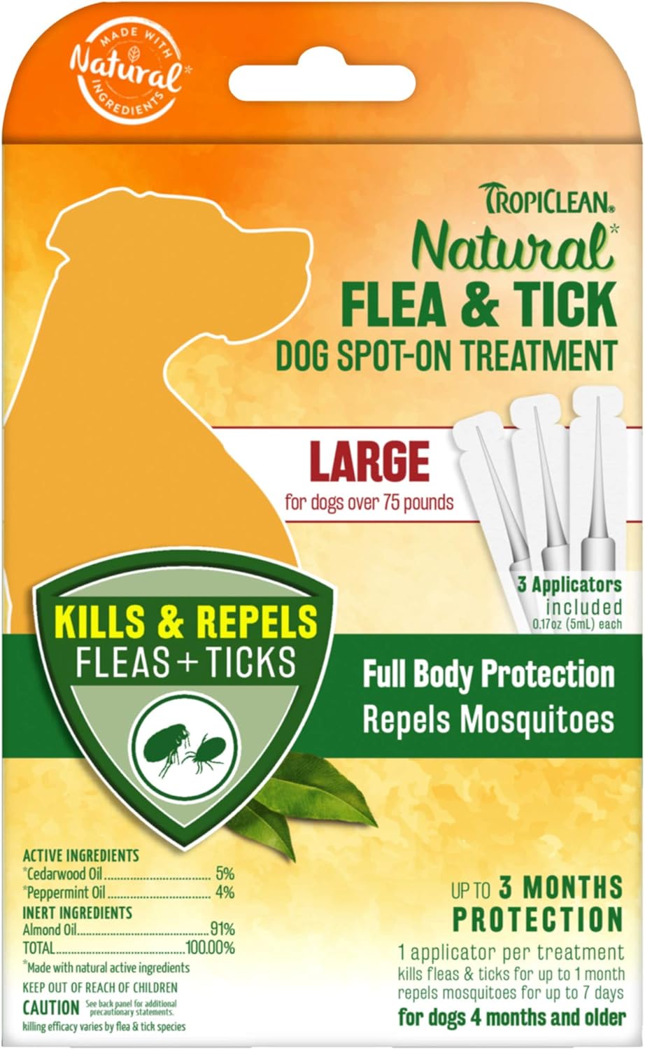 tropiclean natural flea and tick