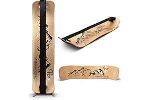 4Balancing Balance Trainer for Adults - Slackboard Standing Desk Balance Board and Home Workout Equipment, Balancing Trainer for Yoga, Strength, Coordination, Concentration