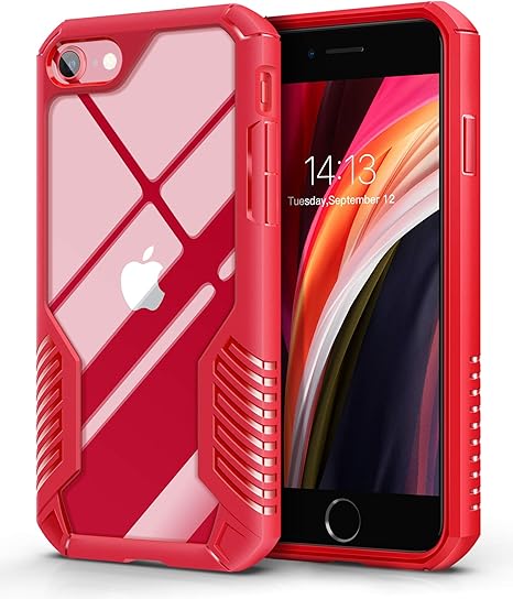 Amazon Com Mobosi Funda Para Iphone Se Iphone 8 Iphone 7 Resistente A Prueba De Golpes Grado Militar Cubierta De Proteccion Contra Caidas Para Iphone Se2 8 7 4 7 Pulgadas