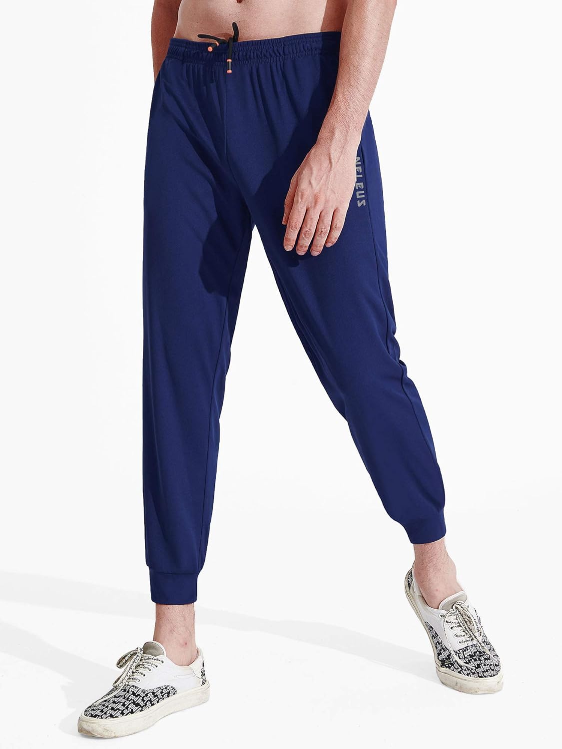 Neleus Men's Athletic Workout Running Pants: Clothing