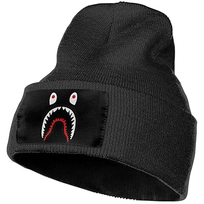 Unisex Winter Hats Bape Blood Shark Skull Caps Knit New Zealand