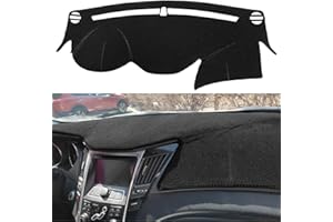Fcovergurus Dash Cover Mat Custom Fit for Hyundai Sonata 2011 2012 2013 2014 with Cutout for Speakers, Dashboard Cover Pad Protector F81