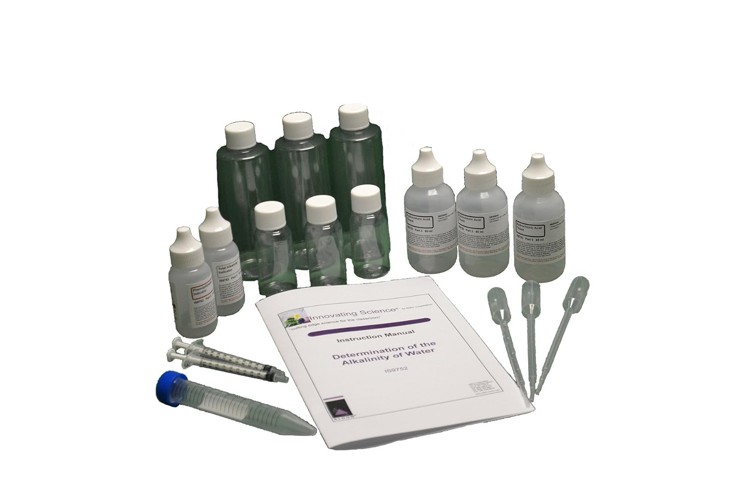 Portable Water Alkalinity Testing Kit Materials for 40 Tests Amazon