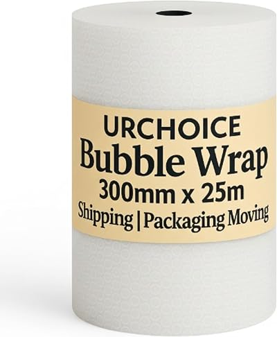 UR CHOICE Bubble Wrap 300mm x 25m Premium Nylon 5mm Bubbles