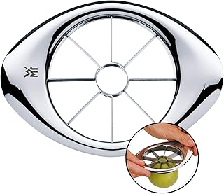 WMF Gourmet Birnen- und Apfelschneider Edelstahl Ø 9 cm, Obstschneider ideal für Äpfel und Birnen, Cromargan Edelstahl