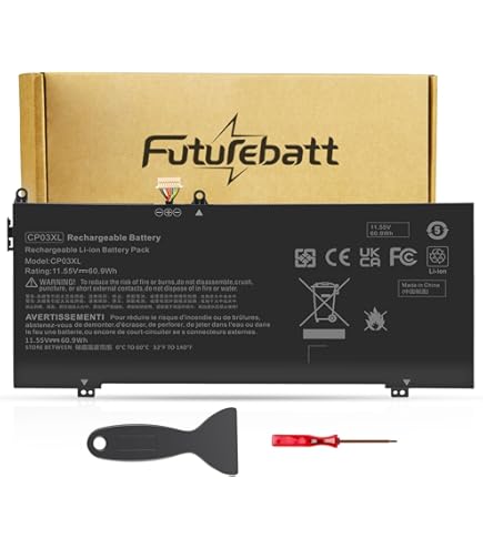 Amazon.com: CP03XL Laptop Battery Replacement for HP Spectre X360