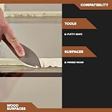 Toupret Glazing Putty 1kg White Flexible Paintable Wood Window Frame Filler Seal view 2