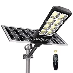 1200W Solar Street Lights, 42000 Lumens Daylight