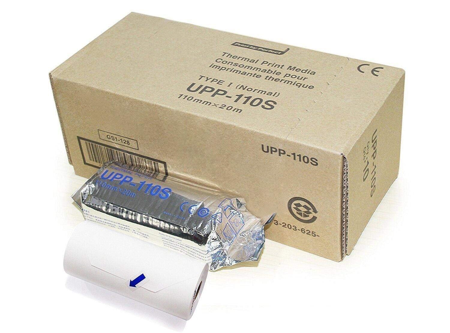 Sony Upp 110S - Thermal Paper - Roll (4.33 In X 65 Ft) - 10 Roll(S)