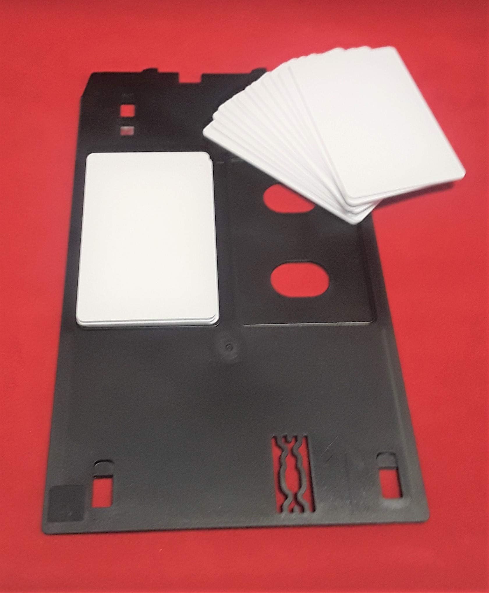 Inkjet PVC ID Card Starter Kit - Canon MG7120, MG7130, IP7240, IP7250 MX920+ 20 PVC & Card Tray