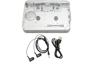 Portable Cassette Player,Audio Walkman Cassette Tape to Digital Converter Player, Portable Cassette Player Multifunction Clea