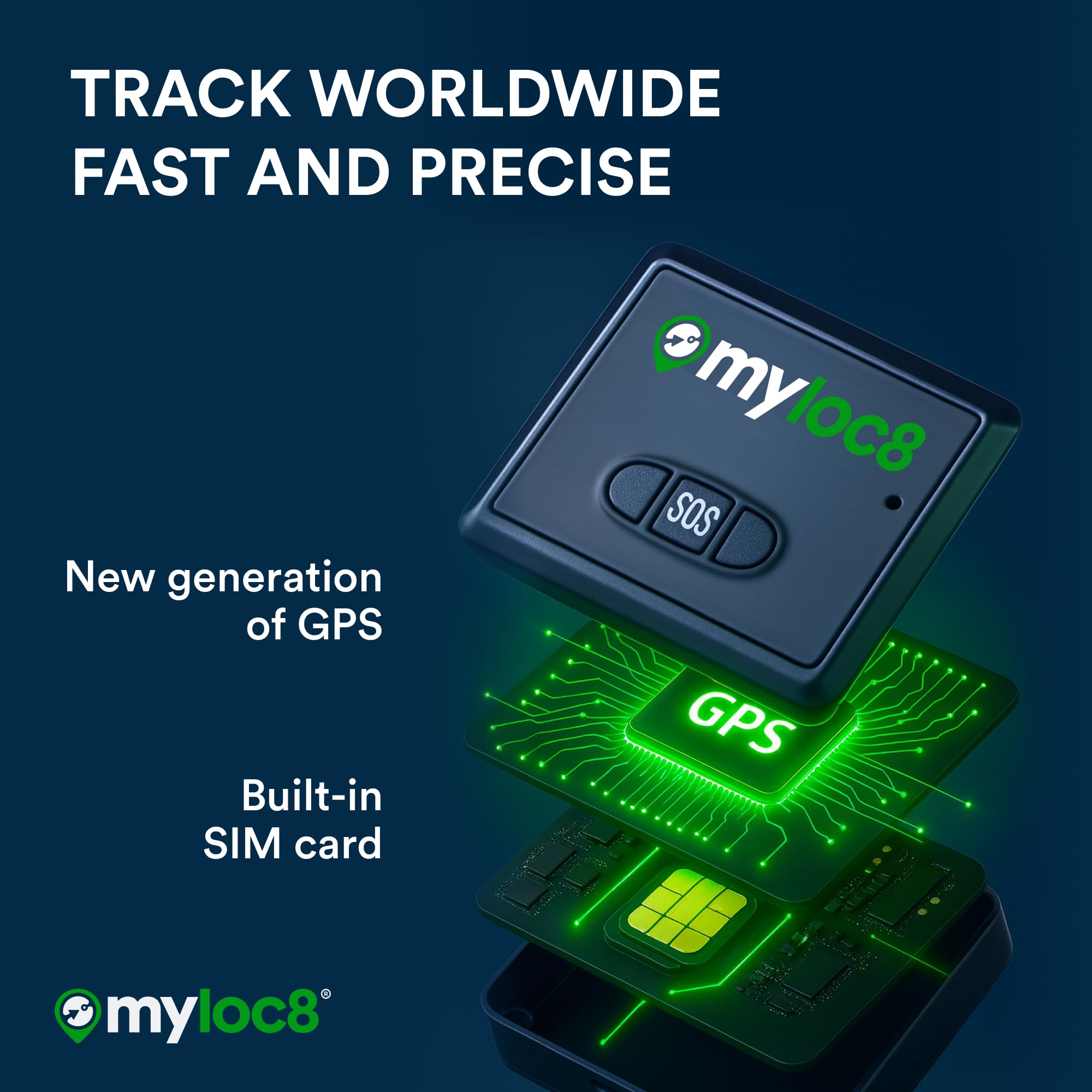 GPS Tracker for Vehicles with Magnet – 4G LTE Real-Time Location Device with App, Long Life Battery – Anti-Theft GPS Tracker for Car, Motorcycle, Scooter, Bike (Subscription Required, 1-Mo Free)