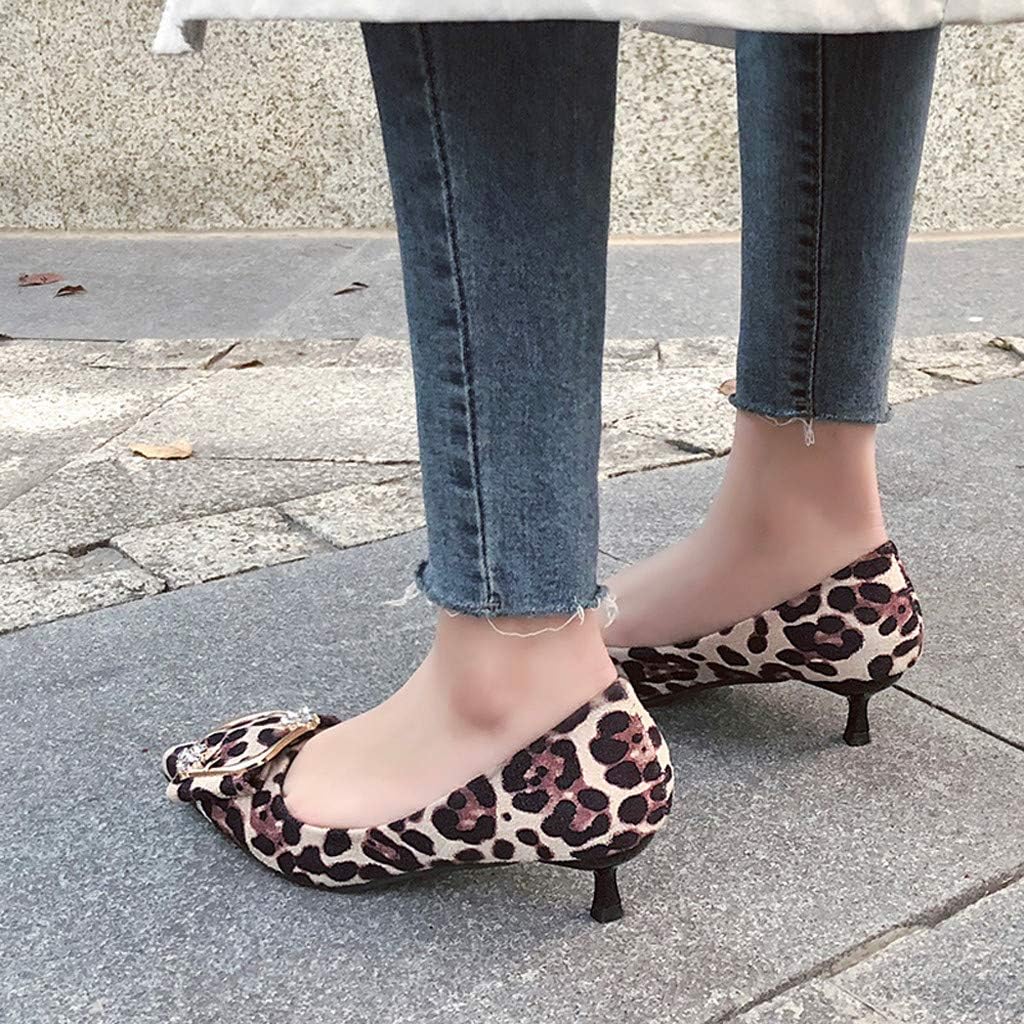 scarpe basse leopardate