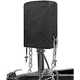 RV Electric Tongue Jack Cover- 900D Oxford Fabric Waterproof Protective- Travel Trailer Accessories for Outside Protection