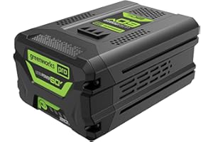 Greenworks 60V 2.0AH High Current (HC) Battery | Provides Fade-Free Power for Maximum Performance | Compatible with 75+ 60V Greenworks Tools