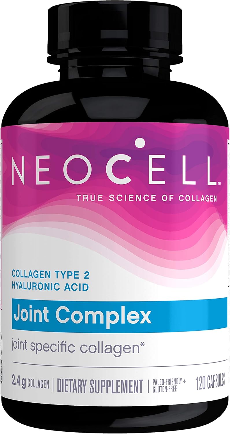 NeoCell Joint Complex, Type 2 Hydrolyzed Collagen Plus Joint & Cartilage Support, 120 Capsules (Package May Vary): Health & Personal Care