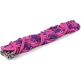 Shires Heavy Duty Haynet - 40" (102cm) Long, 2.25" (5.5cm) Slow Feed Mesh, 6.5kg Capacity Purple/Pink/Single