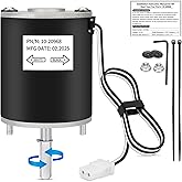 1020968 10-20968 RV Roof Vent Fan Motor Replacement | 12V D-Shaft Motor, Fits 10-20968, Quiet Operation High Airflow for RV Roof Vents and Trailers, Easy Install