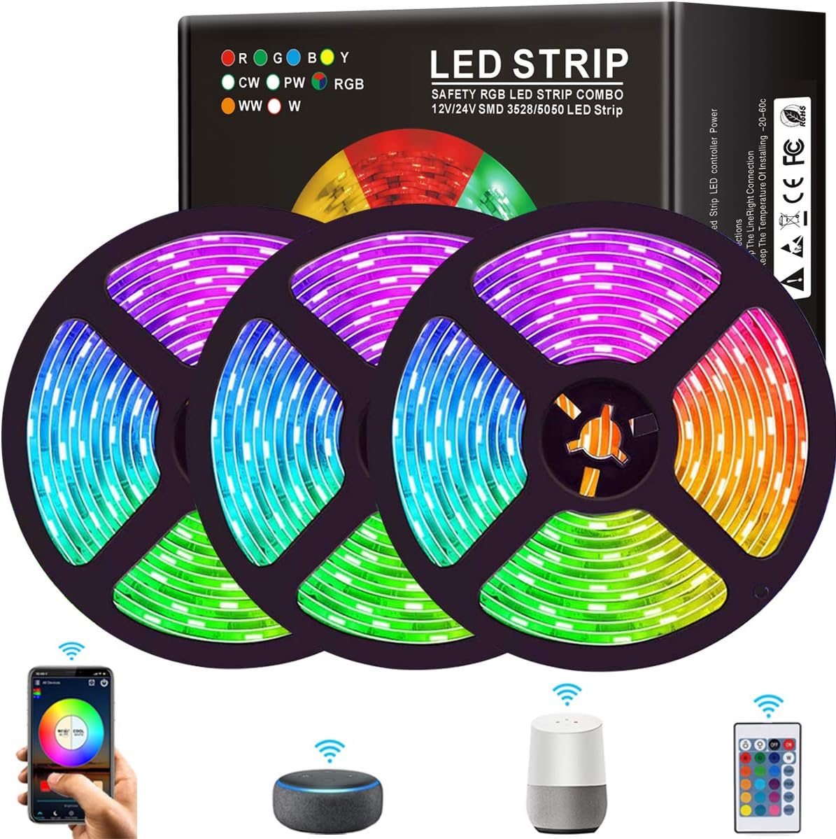 الكابوس احذر سقف Bande Led Multicolore Action Amazon Immobilier Sarrebourg Com