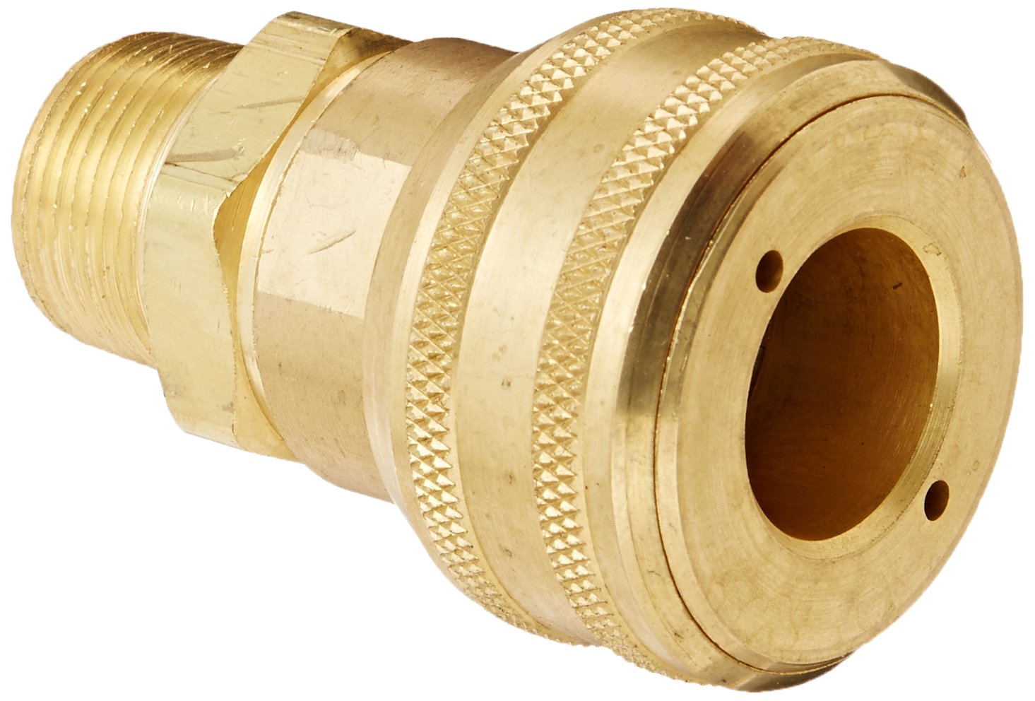 Eaton Hansen 6500 Brass Interchange Pin Lock Pneumatic Fitting, Socket