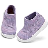 Baby Boy Girls Animal Non-Skid Indoor Slipper Infants Breathable Elastic Socks Shoes with Memory Insole Protect Toes Panda Tiger Fox