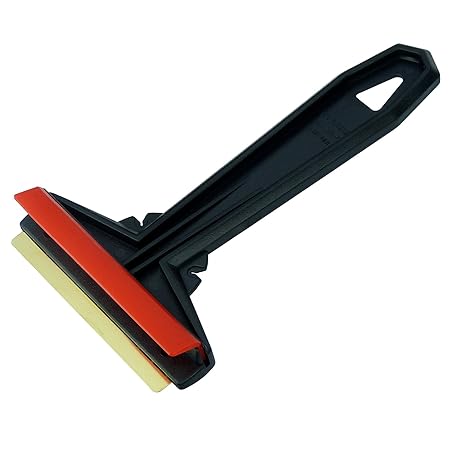 LP A054 Eiskratzer Murska Eisschaber Messingklinge Original aus Finnland Top Qualität (90mm) Messigschaber Auto