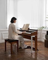 Donner DDP-80 Digital Piano + Brown Piano Bench