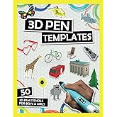 3D Pen Templates: 3D Pen Stencils For Boys & Girls | Eiffel Tower, Unicorn, Dinosaur, Jewelry, Excavator, Helicopter And Many