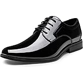 Vostey Men's Dress Shoes Classic Wingtip Brogue Men Oxfords