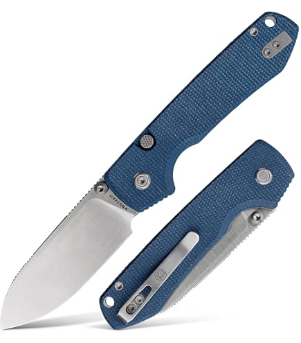 TRIVISA Pocket Knife, Koala-B, 2.56'' N690 Blade Camping Knife for