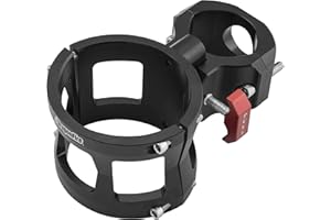 Dragonfire Racing Quick-Release 1.5" to 2" Fire Extinguisher Mount - Matte Black/One Size